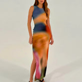 Vestido Longo Tie Dye