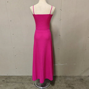 Vestido Longo Plissado Clara