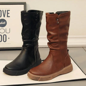Bota Feminina de Couro Alice