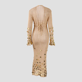 Vestido Longo Dalila Lantejoulas