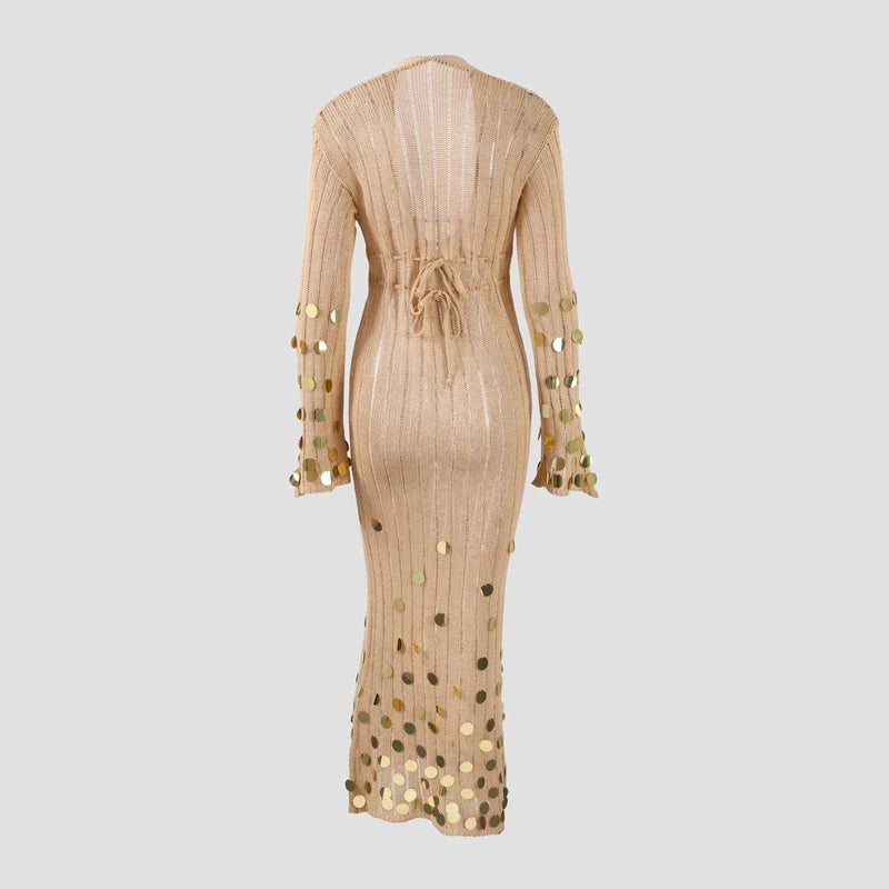 Vestido Longo Dalila Lantejoulas
