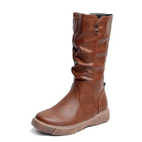 Bota Feminina de Couro Alice