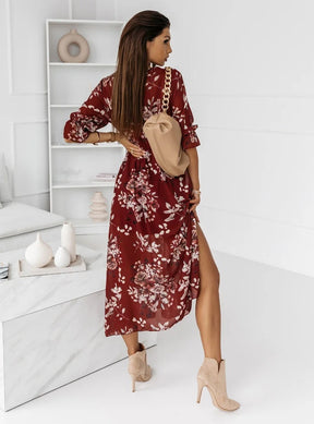 Vestido Longo Carmen Floral