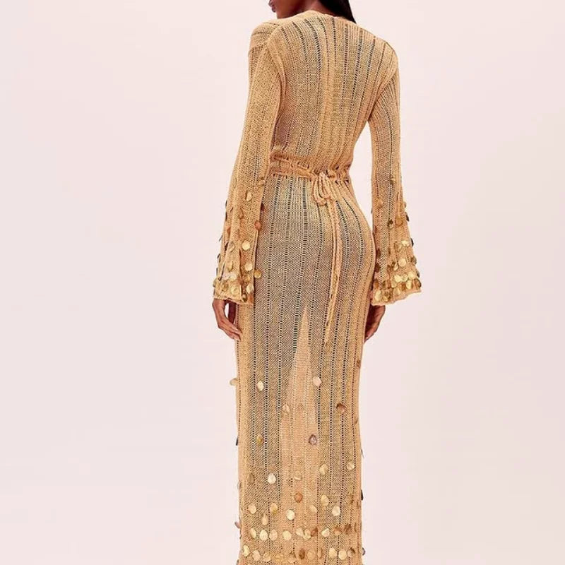 Vestido Longo Dalila Lantejoulas