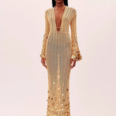 Vestido Longo Dalila Lantejoulas