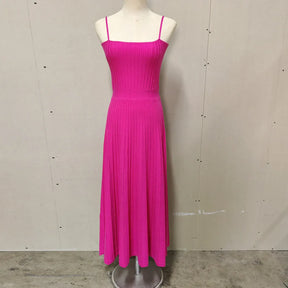 Vestido Longo Plissado Clara