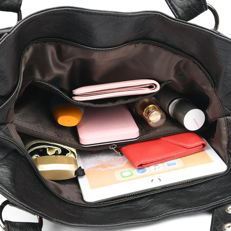 Bolsa Feminina de Couro Genuino - Classic Premium