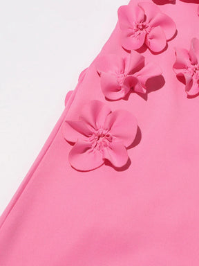 Vestido Longo Elegante com Flores