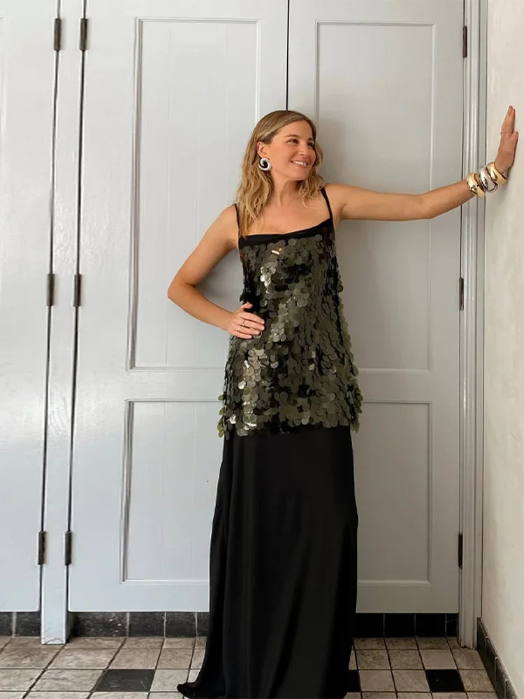 Vestido Longo Glamour