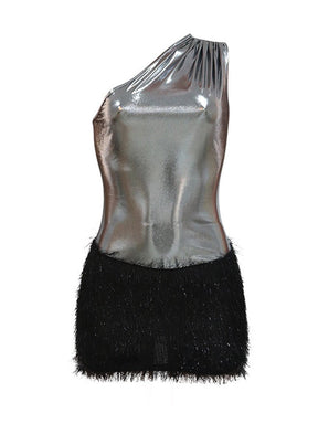 Vestido Mini Assimétrico
