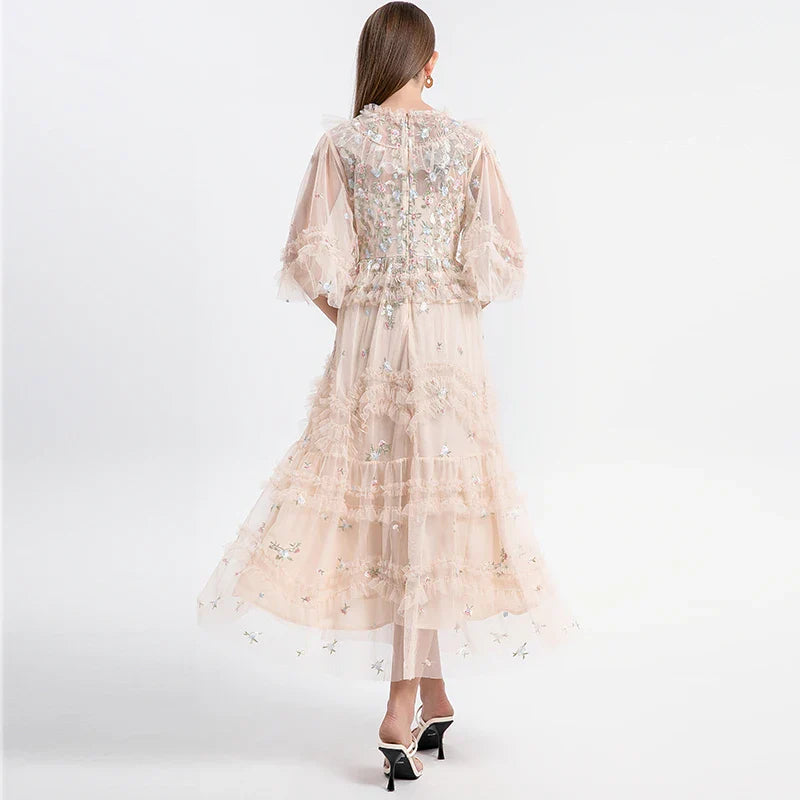 Vestido Longo Floral Isabella