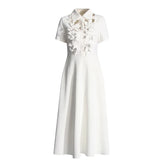 Vestido Longo Floral Elegante