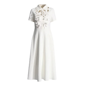 Vestido Longo Floral Elegante