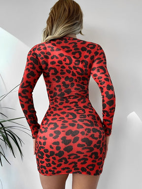 Vestido Curto Leopardo Bianca