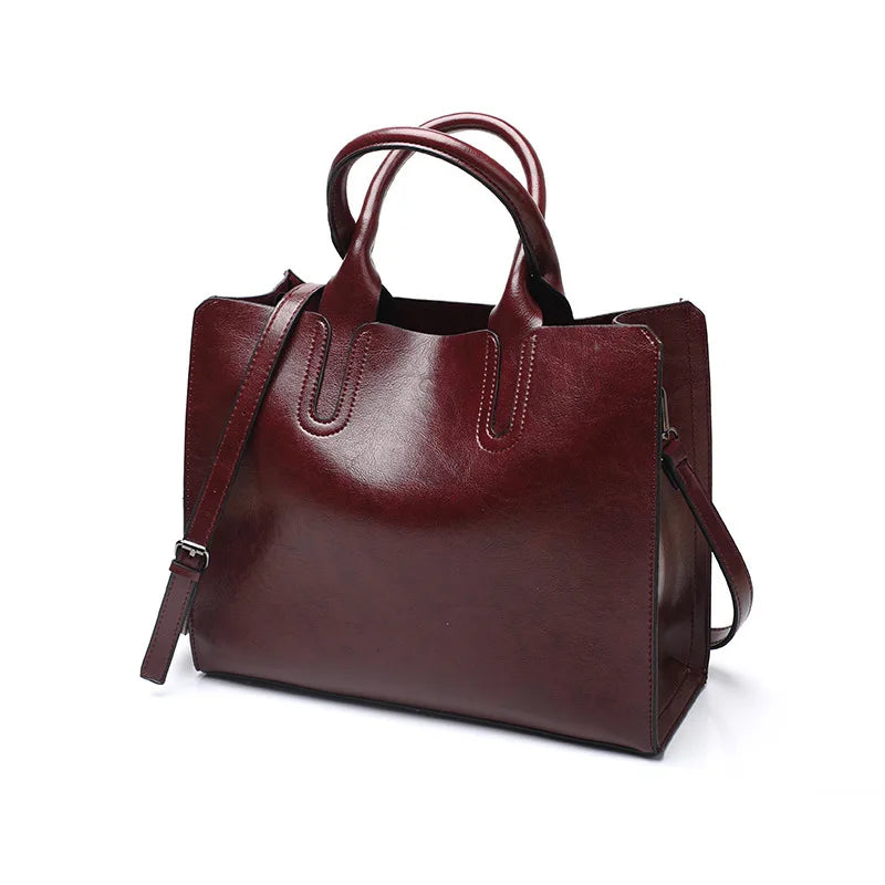 Bolsa Feminina em Couro Genuino - Caliana Premium