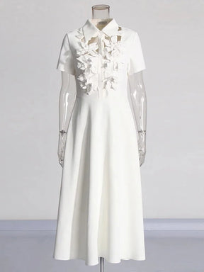 Vestido Longo Floral Elegante