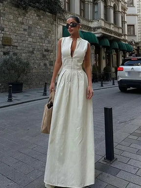 Vestido Longo Estilo Designer