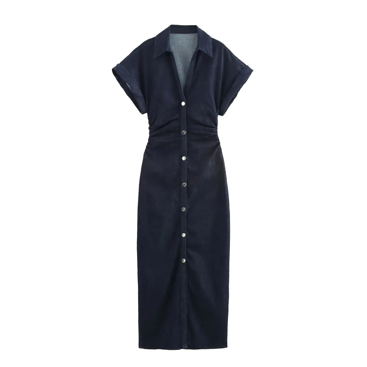 Vestido Longo Aurora Denim