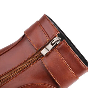 Bota Feminina de Couro com Salto Mighty