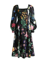 Vestido Longo Esmeralda Floral