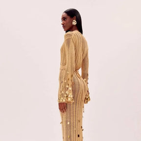 Vestido Longo Dalila Lantejoulas