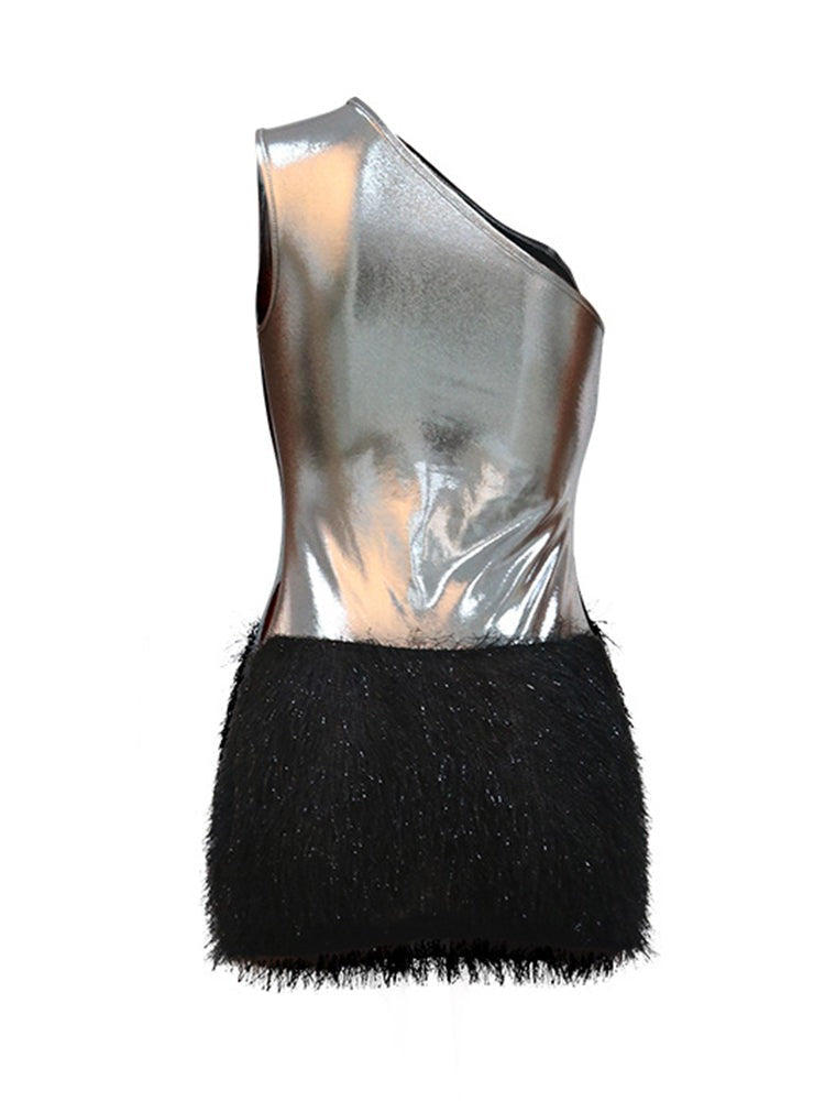 Vestido Mini Assimétrico