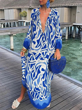 Vestido Longo Kaftan