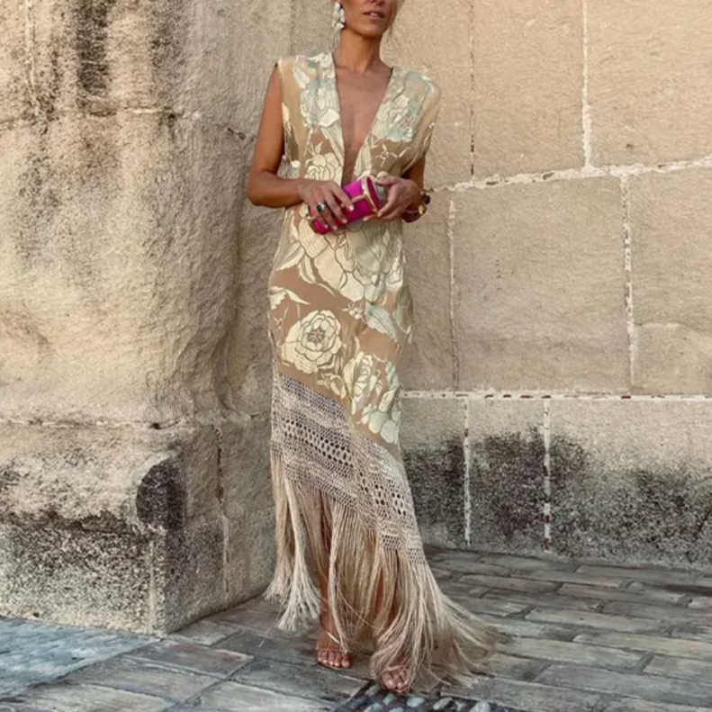 Vestido Longo Flora