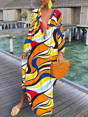 Vestido Longo Kaftan