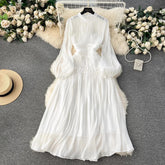 Vestido Midi Puff