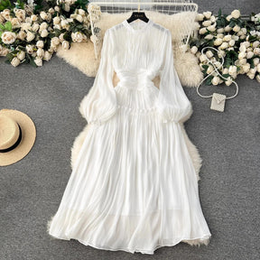 Vestido Midi Puff