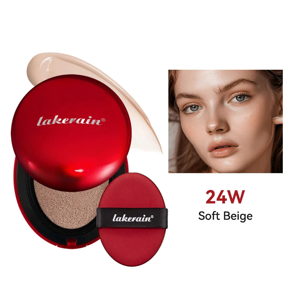 Base Lakerain Cushion Super Fit – Cobertura Impecável com Proteção Solar e Tratamento para a Pele