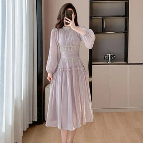 Vestido Midi Puff