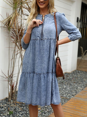 Vestido Midi Jeans