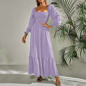 Vestido Longo Alças de Ombro