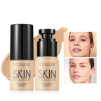 Base líquida fosca à prova d'água