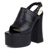 Sandália Feminina Plataforma Eclipse