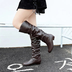 Bota Feminina de Couro Calliope