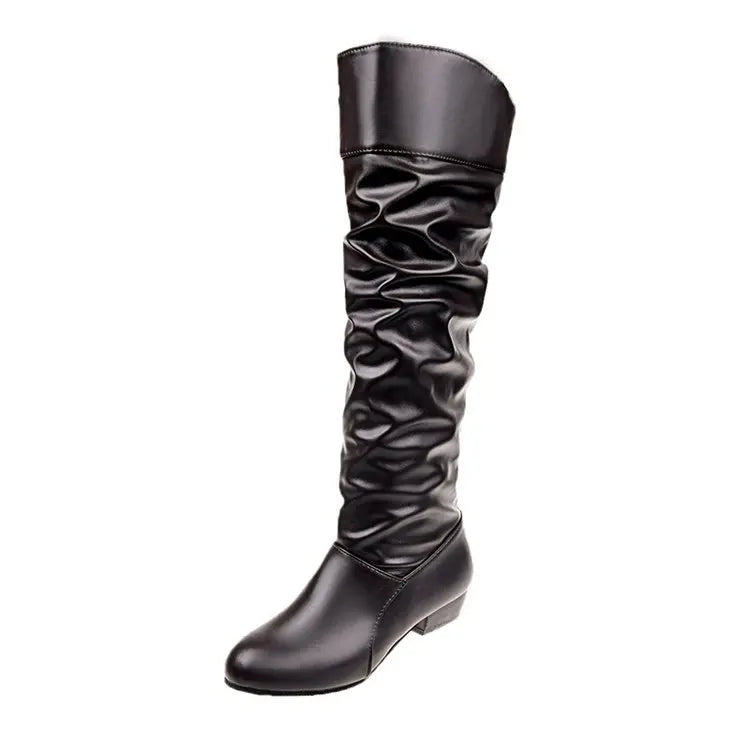 Bota Feminina de Couro Calliope