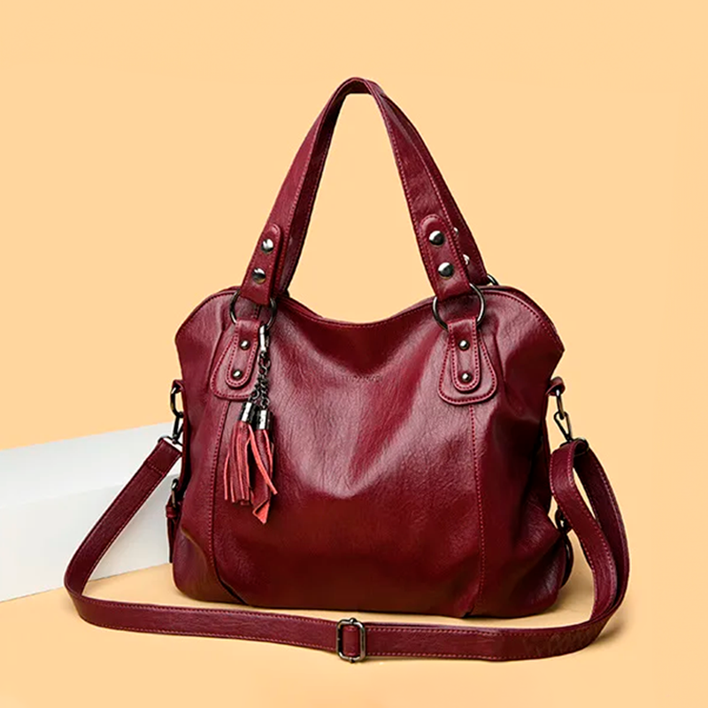 Bolsa Feminina de Couro Genuino - Classic Premium