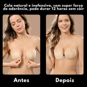 (Compre 1 Leve 2) Sutiã Invisível - Push-up Prive