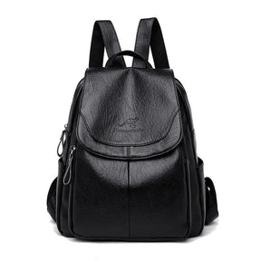Mochila em Couro Vintage Genuino - Aussie