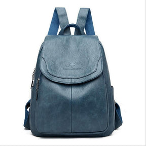 Mochila em Couro Vintage Genuino - Aussie