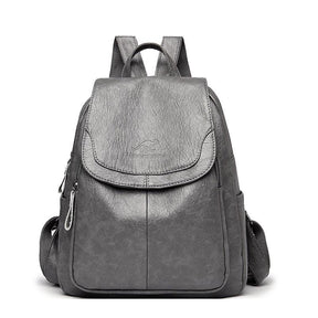Mochila em Couro Vintage Genuino - Aussie