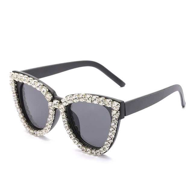 Óculos Ruby Rhinestone
