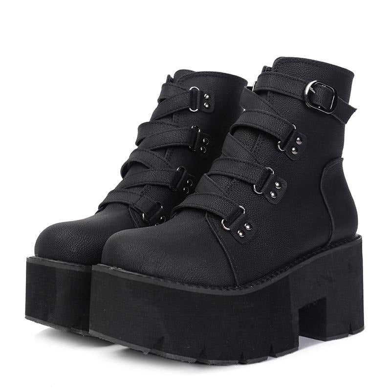 Bota Feminina Plataforma Nox