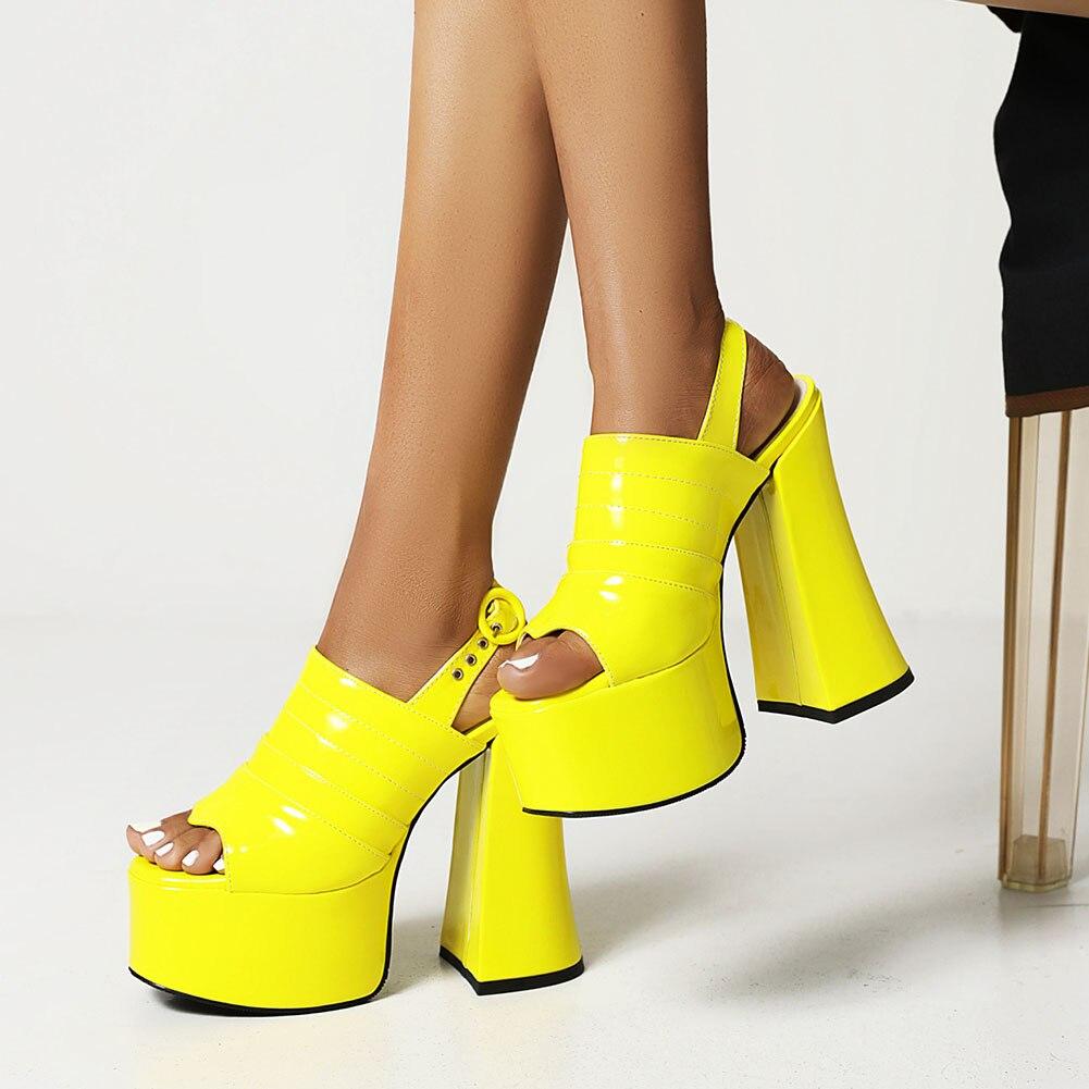 Sandália Feminina Plataforma Eclipse