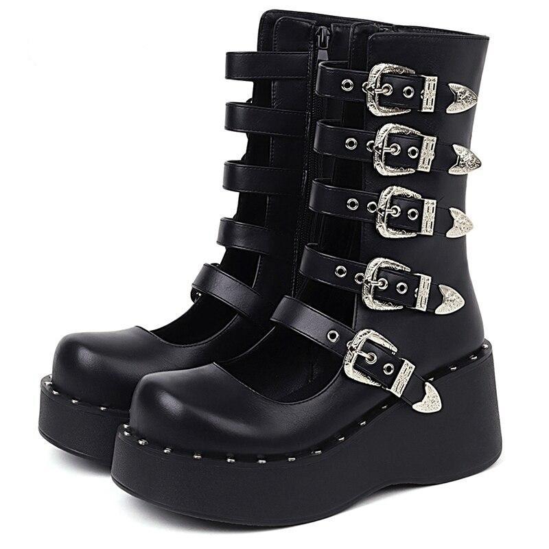 Bota Feminina Cano Curto Aberta