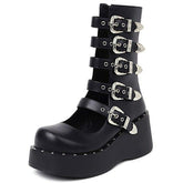 Bota Feminina Cano Curto Aberta