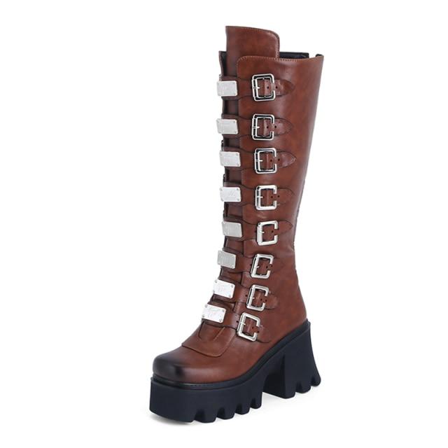 Bota Feminina Cano Longo Metal